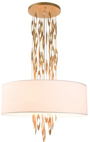 Φωτιστικό Κρεμαστο Aca EG4205PCG CASCADA Χρυσό Χρώμα (Gold Coloured)