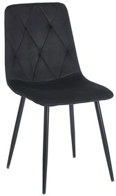 EVA BLACK VELVET ΥΦΑΣΜΑ ΚΑΡΕΚΛΑ ΜΕΤΑΛΛΙΚΗ