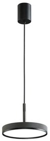 Κρεμαστό Φωτιστικό Οροφής LED 24W IP20 3000K Don Viokef-4300300-Γκρι 4300300