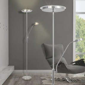 vidaXL Φωτιστικό Δαπέδου LED 23 W με Dimmer