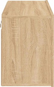 vidaXL Ντουλάπι Τοίχου Τηλεόρασης Sonoma Δρυς 80 x 30 x 41 εκ.
