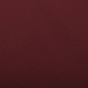 vidaXL Κουνιστή Πολυθρόνα Μπορντό Υφασμάτινη