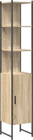 vidaXL Σετ Επίπλων Μπάνιου 4 pcs Δρύς Sonoma Επεξεργασμένο ξύλο
