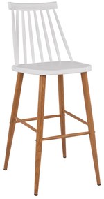 ΣΚΑΜΠΟ ΜΠΑΡ HM8459.01 VANESSA ΣΕ ΛΕΥΚΟ ΧΡΩΜΑ 43x49x107 εκ.