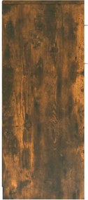 vidaXL Ντουλάπι Μπάνιου Καπνιστή Δρυς 60x33x80 εκ. Επεξεργασμένο Ξύλο