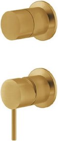 La Torre Elle 35314 Gold Brushed PVD - Μικτης εντοιχισμου 2 εξοδων