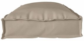 vidaXL Μαξιλάρι παλέτας για πάγκο Taupe 100 x 40 x 8 εκ Ύφασμα Oxford