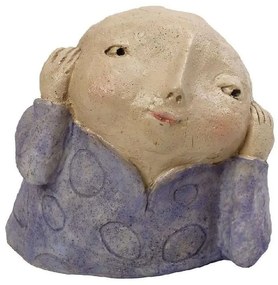 Διακοσμητικό Αγαλματίδιο ZAX202 13,2x14,7x11,6cm Grey Espiel Polyresin