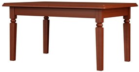 Τραπέζι Boston A110, Καρυδί, Καστανό, 78x100x160cm, 68 kg, Επιμήκυνση, Ινοσανίδες μέσης πυκνότητας, Φυσικό ξύλο καπλαμά, Ξύλο | Epipla1.gr