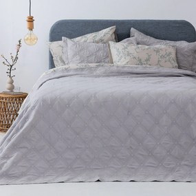 Κουβερλί Μονό (Σετ 160x240) Palamaiki Ifigenia Silver
