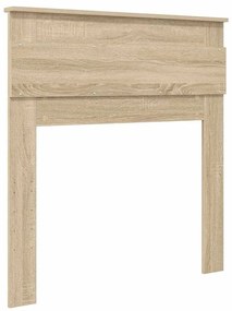 vidaXL Κεφαλάρι με κεφαλάρι Δρύς Sonoma 100 cm Επεξεργασμένο ξύλο