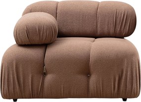 1-Seat Sofa Bubble L1 - Brown Bouclette Brown