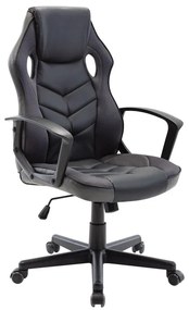 BF7700 Gaming Πολυθρόνα Mesh, Pu Μαύρο - Γκρι 62x59x105/117cm ΕΟ599,3