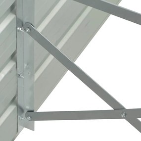 vidaXL Ζαρντινιέρα Υπερυψωμένη Πράσινη 100x40x77 εκ. Γαλβαν. Χάλυβας