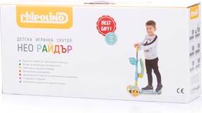 Scooter w/ music "Neo Rider" red