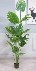 Τεχνητό Διακοσμητικό Φυτό H120cm “Monstera Tree” Etoile SD-044