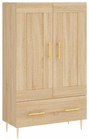 vidaXL Ντουλάπα Sonoma Δρυς 69,5 x 31 x 115 εκ. από Επεξεργασμένο Ξύλο