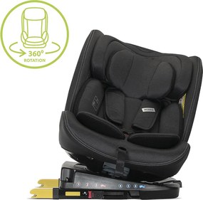 CAR SEAT RODEO BLACK 40-150CM ISOFIX, 360