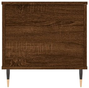 vidaXL Τραπεζάκι Σαλονιού Καφέ Δρυς 90x44,5x45 εκ. Επεξεργασμένο Ξύλο