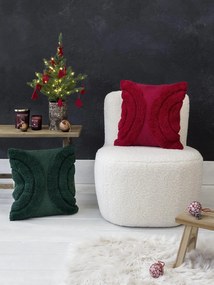 ΔΙΑΚΟΣΜΗΤΙΚΟ ΜΑΞΙΛΑΡΙ 45x45cm NIMA - HANNA RED