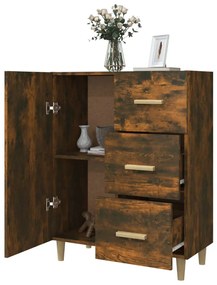 vidaXL Ντουλάπι Καπνιστή Δρυς 69,5 x 34 x 90 εκ. Επεξεργασμένο Ξύλο