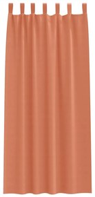 vidaXL Κουρτίνες με κουρτίνες 2 pcs Τερακότα 225x140εκ. Πολυεστέρας