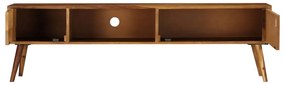 vidaXL Έπιπλο Τηλεόρασης 140 x 30 x 40 εκ. από Μασίφ Ξύλο Ακακίας