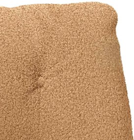 vidaXL Πολυθρόνα Μπεζ 69 x 74 x 93 εκ. Υφάσματος Sherpa