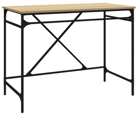 vidaXL Γραφείο Sonoma Δρυς 100 x 50 x 75 εκ. από Επεξεργασμένο Ξύλο