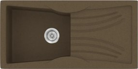 Sanitec Classic 328 (99×51) - Γρανιτένιος νεροχύτης - Granite Rust