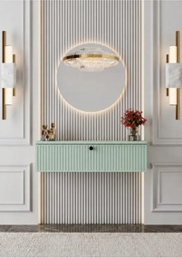 Stewehome MDF ντουλάπι κονσόλα τοίχου με πόρτα