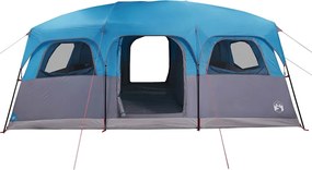 vidaXL Σκηνή Οικογενειακή 10 Ατόμων Αδιάβροχη Μπλε