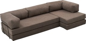 Γωνιακός Καναπές Γκρι COMFORT 95x290x75
