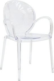 Πολυθρόνα Flair pakoworld PC διαφανές