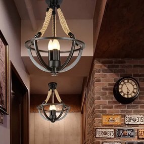 Φωτιστικό οροφής Rustic - 3 - 430439