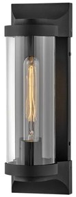 Απλίκα Φωτιστικό Τοίχου 1xE27 IP44 36cm Pearson Quintiesse Elstead Lighting-QN-PEARSON-M-TK-Μαύρο QN-PEARSON-M-TK