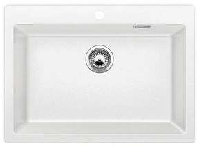 Blanco Pleon 8 White SILGRANIT™ PuraDur™ Γρανιτένιος Νεροχύτης Ένθετος με 1 Γούρνα 70x51cm