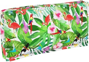 vidaXL Μαξιλάρι Floral Πολύχρωμο 120 x 60 x 12 εκ. Ύφασμα Όξφορντ
