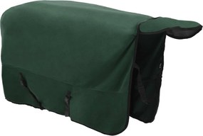 vidaXL Σαμάρι Ίππου Σκούρο πράσινο Πολυεστέρας