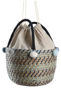 Σετ Καλαθιών DKD Home Decor Πομπώματα 43 x 43 x 43 cm