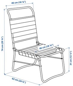 STRANDÖN καρέκλα παραλίας 305.910.96