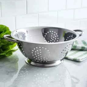 Σουρωτήρι με λαβές Kinghoff KH 1238, 28 εκ., από ανοξείδωτο ατσάλι