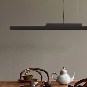 LED Κρεμαστό Φωτιστικό Rudi 120cm Pendant 32W Λευκό