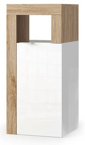 ΝΤΟΥΛΑΠΙ ΜΠΑΝΙΟΥ ΛΕΥΚΟ / ΚΑΦΕ 35x35x78