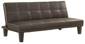 CONNECT Καναπές - Κρεβάτι Σαλονιού - Καθιστικού PU Καφέ  180x100x76cm Bed:180x114x36cm [-Καφέ-] [-PU - PVC - Bonded Leather-] Ε9568,2