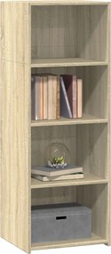 vidaXL Ντουλάπι Sonoma Δρυς 45x41x124 εκ. από Επεξεργασμένο Ξύλο