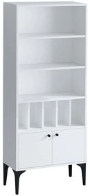 Βιβλιοθήκη Spica 393MRD1231 60x30x175cm White