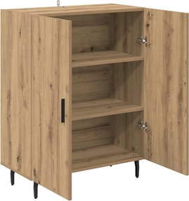 vidaXL Πλαϊνό γραφείο Artisan Oak 69,5 x 34 x 90 εκ.