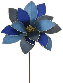 Λουλούδι - Κλαδί Αλεξανδρινό 75483 Φ27x55cm Denim-Blue