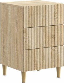vidaXL Κομοδίνο Sonoma Δρυς 43 x 41 x 66,5 εκ. Επεξεργασμένο Ξύλο